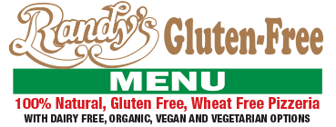 Randy's Gluten Free Menu
